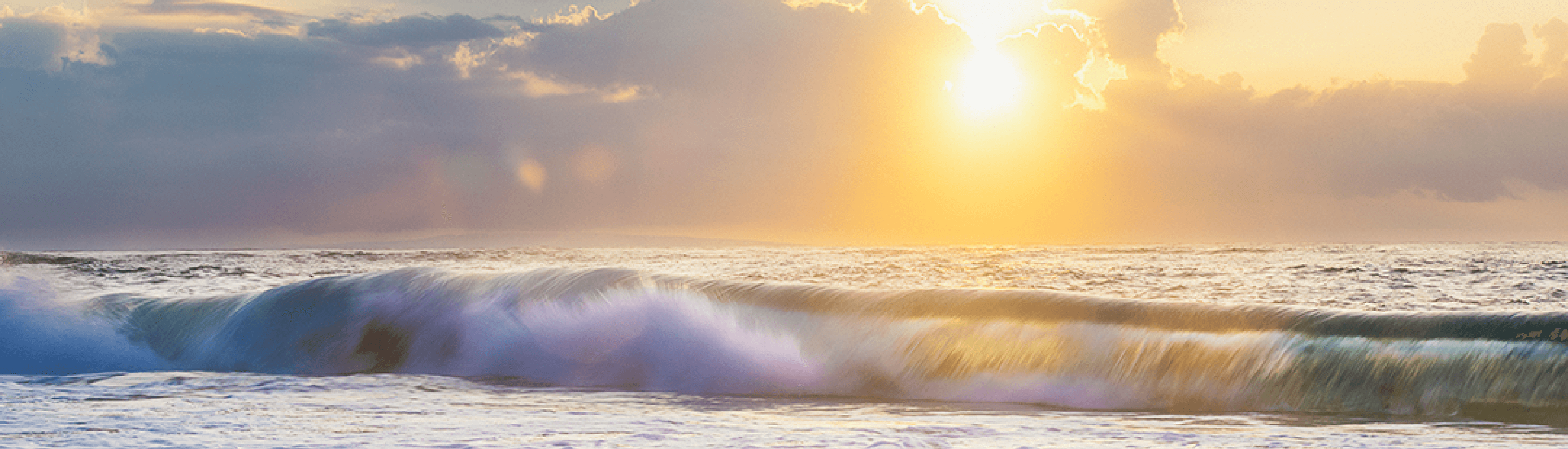 海と波と太陽